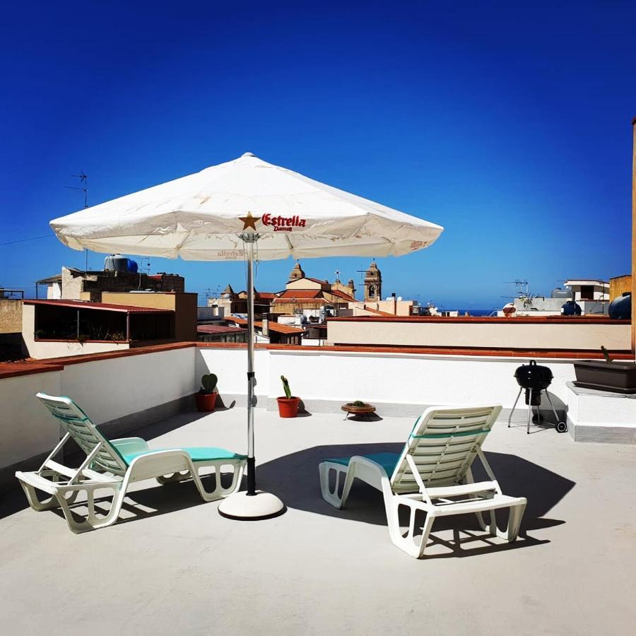 Apartment In The Center Terrasini Eksteriør bilde
